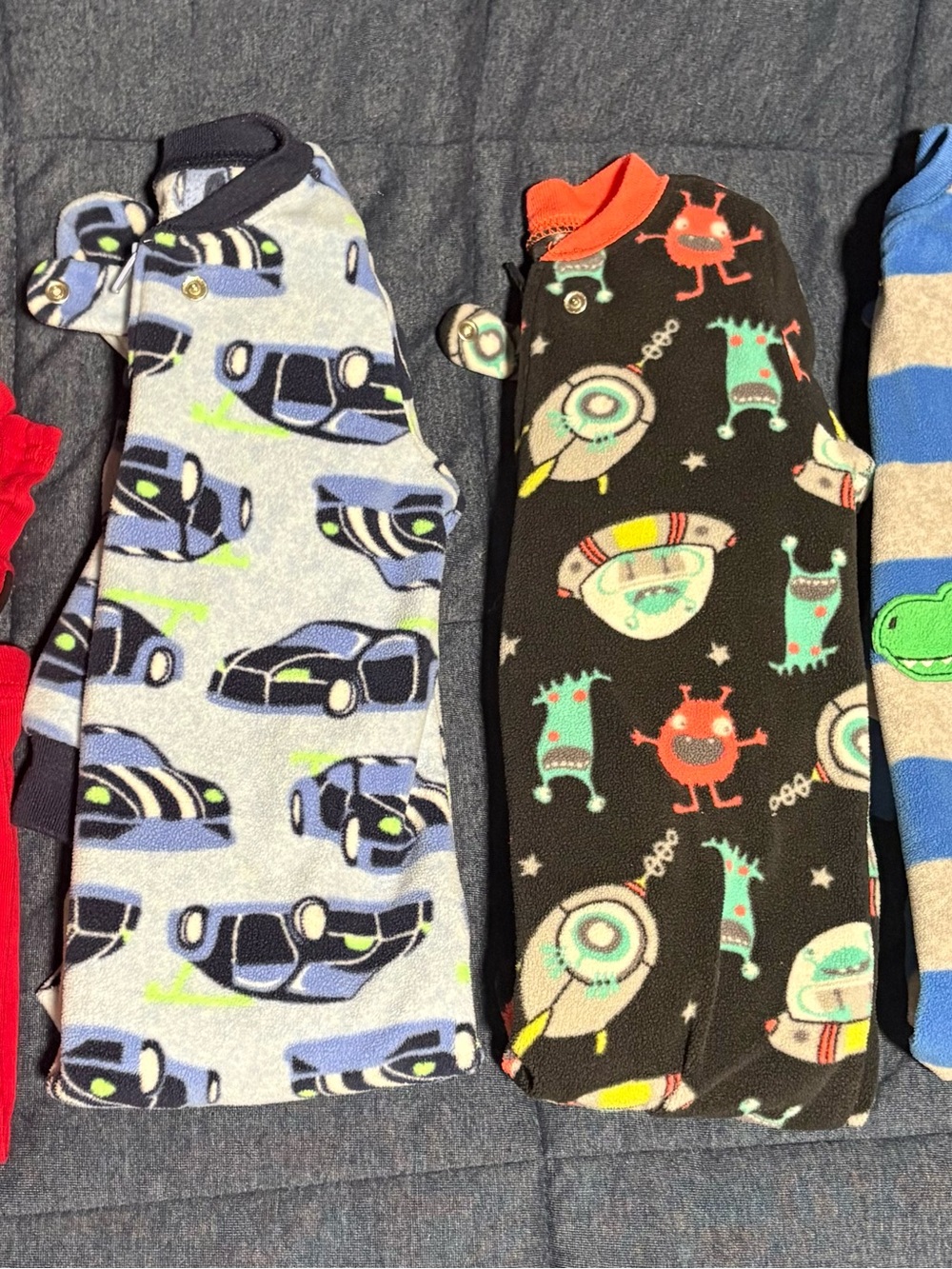 Lot of 4 Infant Pajamas